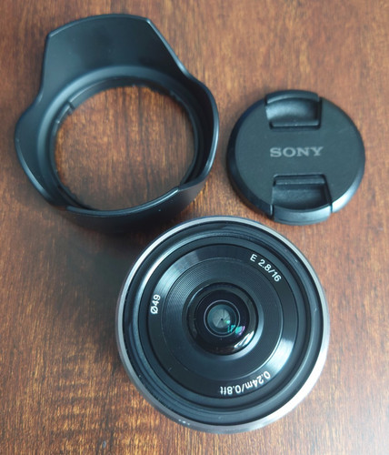 Sony 16mm lens mount - lens, e-mount