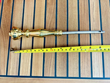 Large Brass Urn Tiller Pin