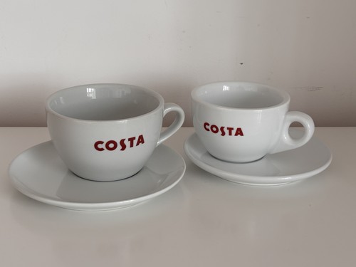 Pair costa coffee mug and - pair,