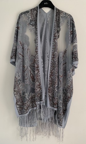 Kimono ruana beach cover - cover, one