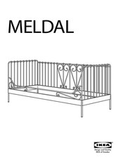 Ikea meldal single daybed