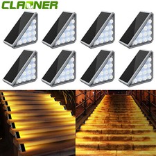 2~12X LED Solar Step Lights