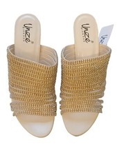 White diamante heels, Occasion