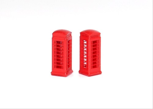 Model railway telephone - model,