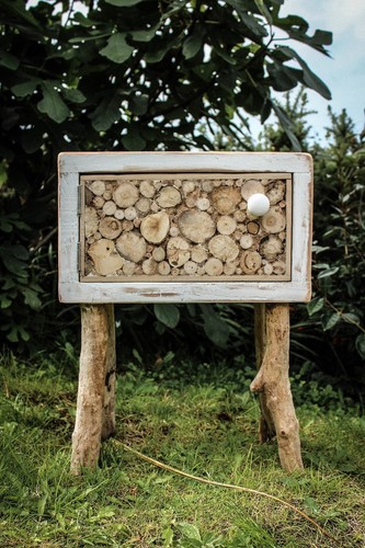 Driftwood bedside table - driftwood,