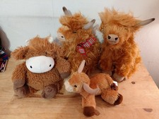 Bundle Of Plush Highland Cows