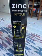 zinc stunt scooter brand new