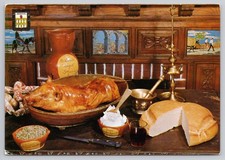 Vintage Postcard Restaurante