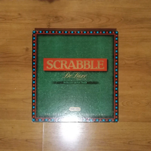 Vintage scrabble deluxe - vintage,
