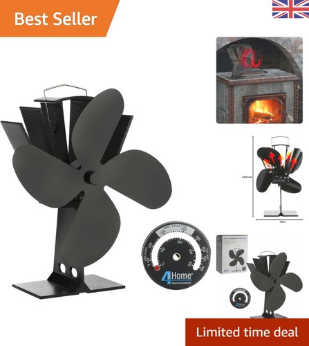 Blade eco stove fan - 4-blade,