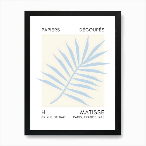 Matisse art print framed - 47,