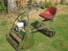 Webb 24" Cylinder Mower With Trailer Seat in perfect working order