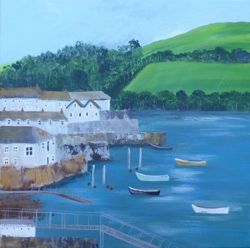 Salcombe original painting - :,