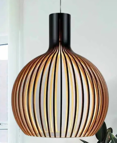 Coobatg black wood pendant - black,