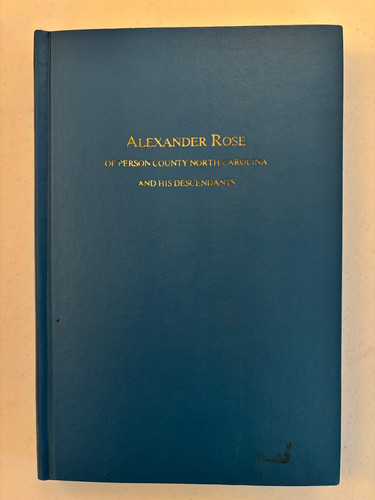 Alexander rose person - of,