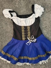 Oktoberfest Women's Costume - Bavarian Dirndl Costume Size M