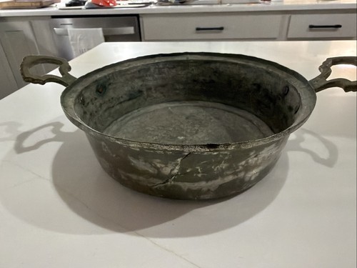 Antique french hammered - hammered, copper