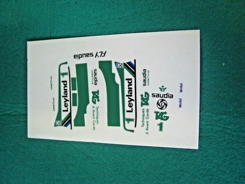 Rs58 repro scalextric decal - rs58,