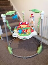 Fisher price jumperoo rainforest bouncer baby toy activity jumping