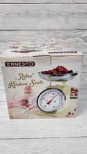 Ernesto Retro Kitchen Scales Cream Measures Up To 5kg With Box. PS