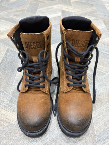 Diesel leather brown - diesel, boots