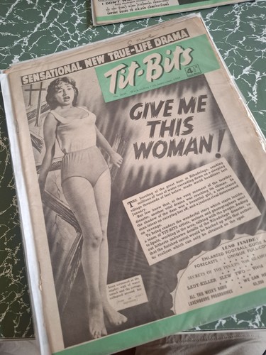 Vintage titbits magazines - x,