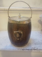 Vintage Old Biscuit Barrel oak