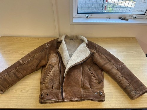 Flying jacket sheepskin mens - flying,