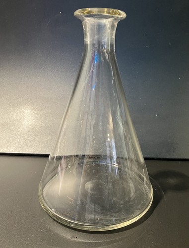Vintage clear glass - vintage, conical