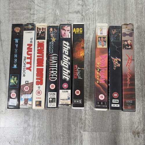 Rental vhs tapes job - ex-rental,
