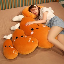 Large Chicken Leg Plush Pillow