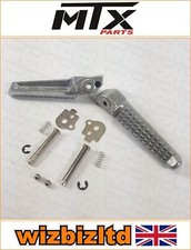 Honda CBR 1100 XX Super Blackbird 1996-2005 [MTX Rear Silver Footrests]