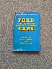Ford Anglia, Prefect Popular, 8 and 10 Cars - Maintenance and Repair Series