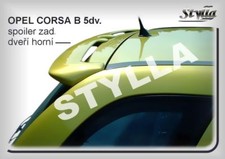 Spoiler rear roof tailgate - spoiler,