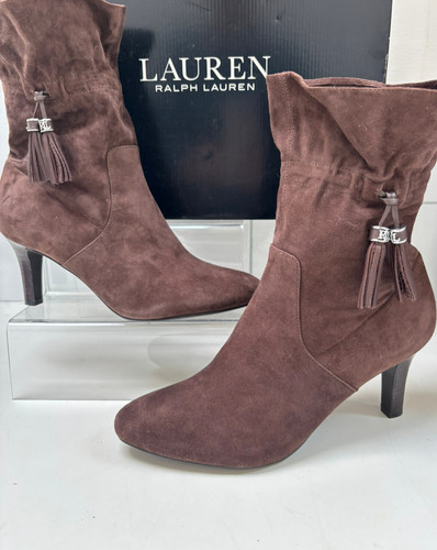 Ralph lauren suede boots - ralph,