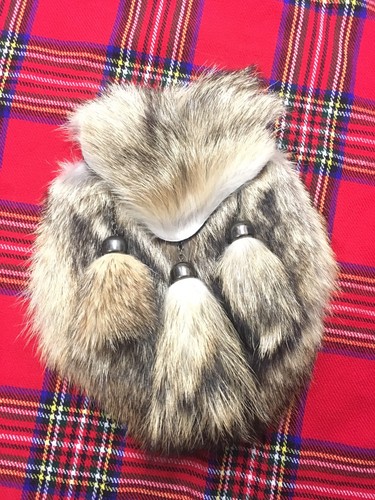 Scottish kilt sporran fox - scottish, fur