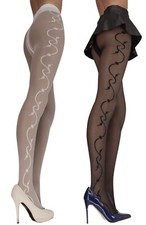 Patterned Tights Ann 20 denier