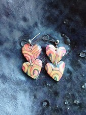 Sunset Swirls Tiny Dangle