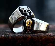 Large Skull Signet Jewellery
