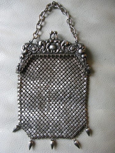 Antique german silver floral - antique,
