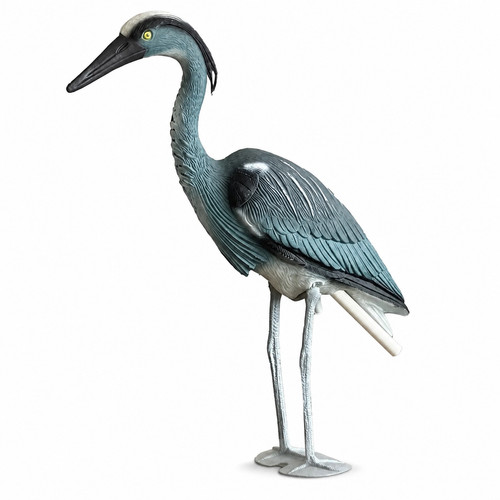 Heron bird decoy pest - heron,