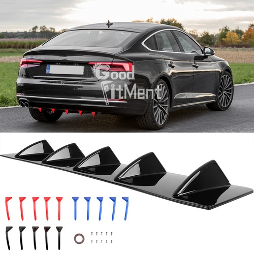 Glossy rear bumper - rear,