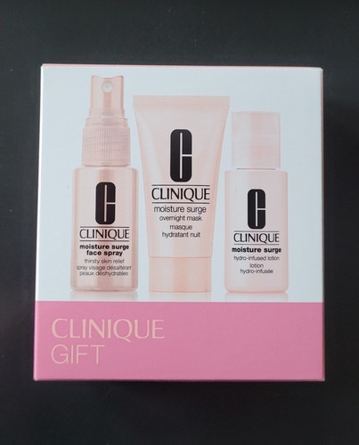 Clinique moisture surge 3pc - clinique,