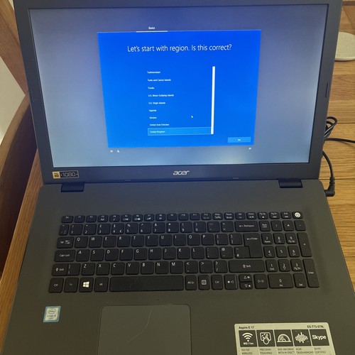 Big laptop acer aspire - laptop,