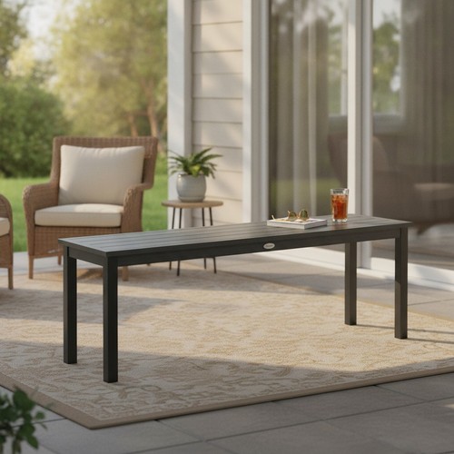 Metal garden bench - bench, 2-seater