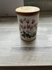 Portmerion Botanic Garden Ivy Leaved Cyclamen Small Canister