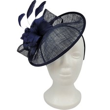 Debut Navy Headpiece