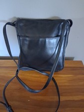 Laura ashley black leather - black,