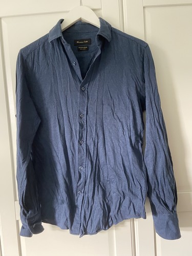 Massimo dutti cotton - dutti, navy