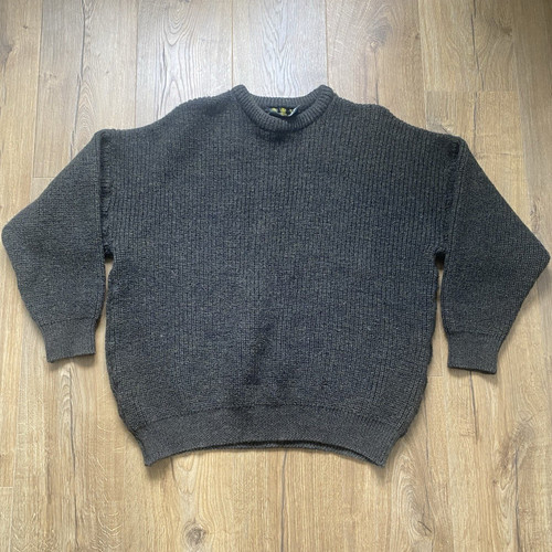 Barbour men grey wool knit - grey,